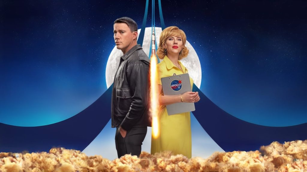 Fly Me to the Moon (2024): A Tonally Confused Rom-Com That Misses Its Mark